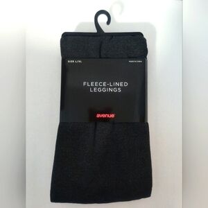 [5x$20] New Heather Gray / Footless Lined Leggings / Size L-XL